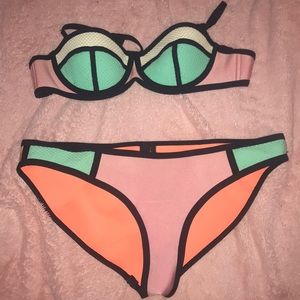 Triangl bikini set